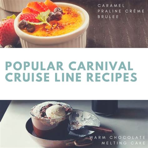 Carnival Cruise Recipes Artofit