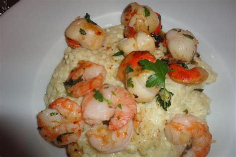 Risotto Saint Jacques Et Gambas