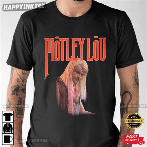 Motley Lou Hot Tub Time Machine Motley Crue Parody Custom T Shirt