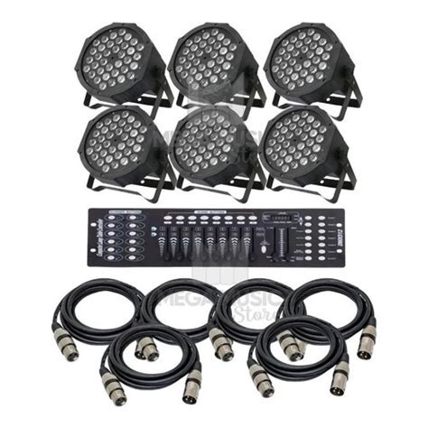 Canh O Refletor Led Rgbw Leds Dmx Mesa Dmx Cabos M Submarino