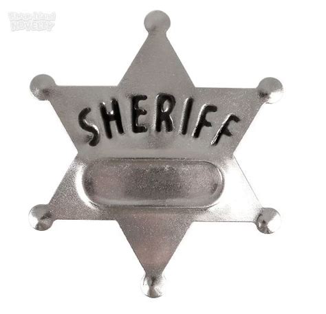 Sheriff Badge - Bazaar Novelty