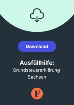 Grundsteuererkl Rung In Sachsen Ausf Llhilfe Ratgeber