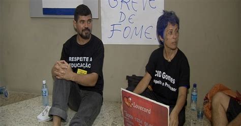 G Professores Acampam Na Assembleia Do Cear E Iniciam Greve De Fome