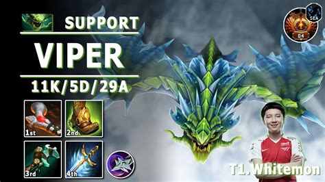 Viper Hard Support B T Whitemon Pro Pos Viper Play Dota