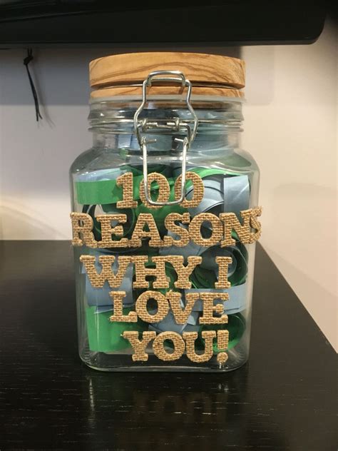 100 Reasons Why I Love You Diy Do It Yourself