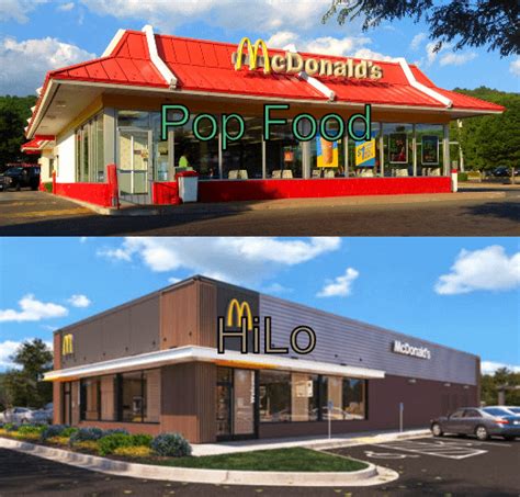 Anyone else think these McDonald's buildings are sort of like Pop Food ...