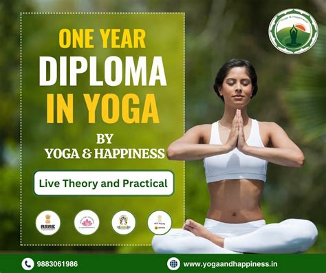 One Year Diploma In Yoga Yoga Certification Course Best Yoga Teacher Training Institute