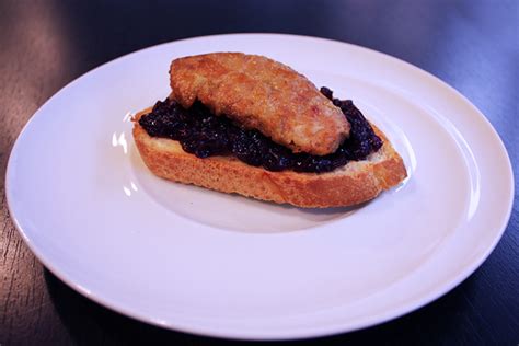 Foie gras toasts with red onion jam • Maria Kalenska Gastronomy Blog