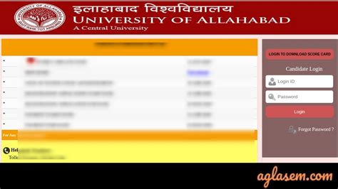 Allahabad University Result 2020 (Out) - Check at allduniv.ac.in