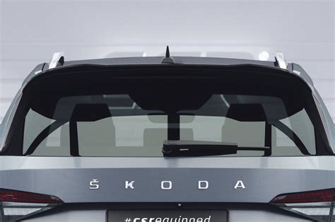 Křídlo spoiler zadní CSR pro Škoda Kodiaq 2021 černý matný