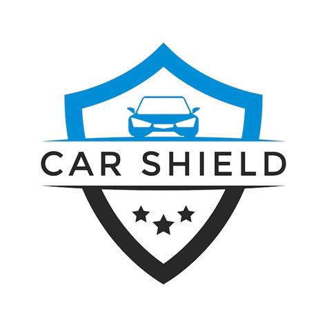 Premium Vector Car Shield Logo Design Vector Template