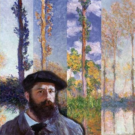 Dizi Resimler Kavaklar Claude Monet Pivada