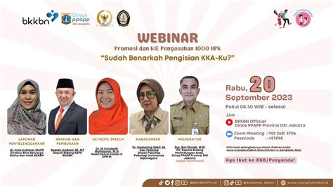 Webinar Promosi Dan Kie Pengasuhan Hpk Sudah Benarkah Pengisian