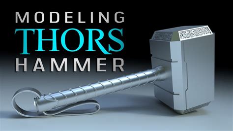 Modeling Thor S Hammer Blender For Beginners Youtube