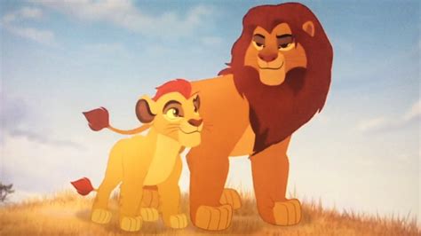 The Lion Guard Kion And Simba