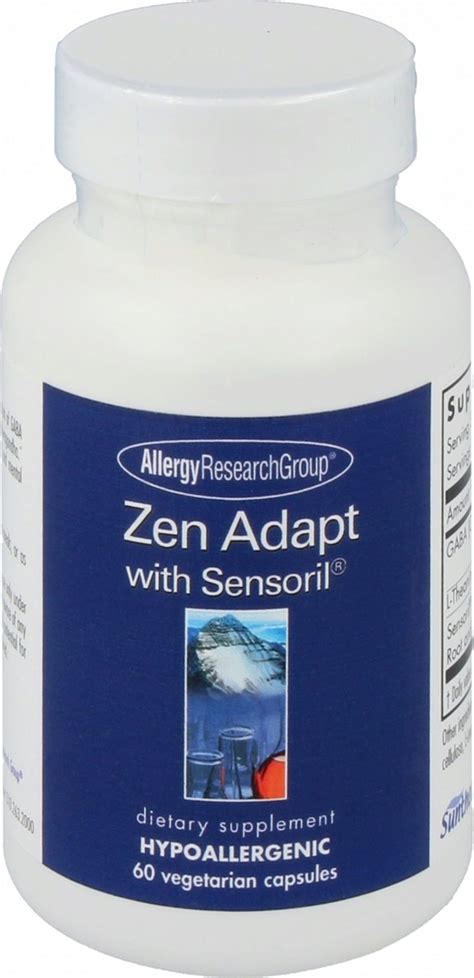 Zen Adapt G Lules Veg Allergy Research Group Boutique En Ligne