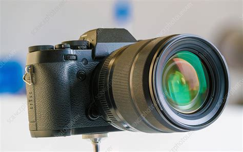 digital single lens reflex camera stock image  science