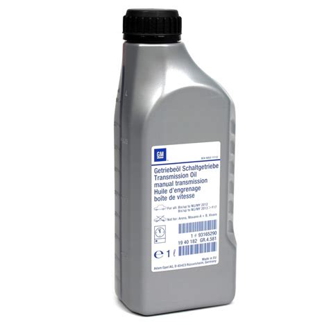 GM OPEL SAAB MTF 75W85 OLEJ PRZEKŁADNIOWY 1940182 - 7778987409 ...