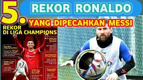 Rekor Sensasional Cristiano Ronaldo Yang Segera Dipecahkan Lionel