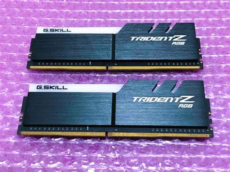 Yahoo オークション G SKILL TRIDENT Z RGB DDR4 2666 8GB 2枚セット