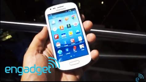 Samsung Galaxy Siii Mini Hands On Engadget Youtube