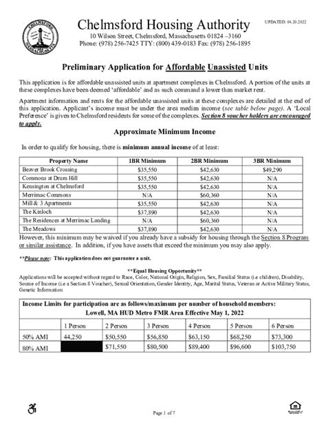 Fillable Online 61 Carlisle Street Application For 40B LIP Fax Email