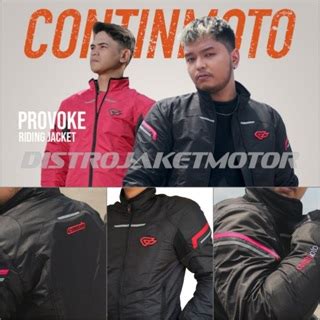 Jual Jaket Motor Harian Contin PROVOKE Shopee Indonesia