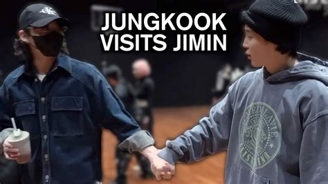 Jungkook Visits Jimin Bts Supports Bts Youtube