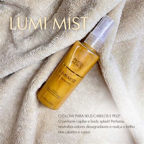 Lumi Mist Perfume Capilar E Body Splash Phyto Ativo Dvs Cosm Ticos