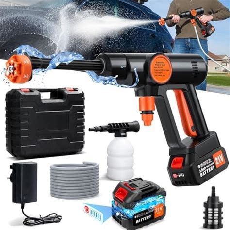 Amazon Cordless Pressure Washer 715 PSI Portable Power Washer