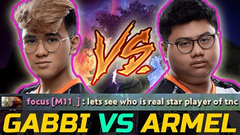 TNC CARRIES HEAD TO HEAD BATTLE GABBI VS ARMEL DOTA 2 YouTube