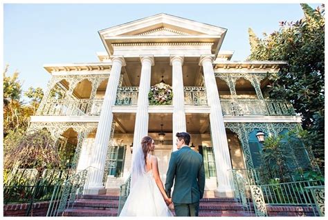 Joanne And Brians Disney Haunted Mansion Themed Wedding White Rabbit