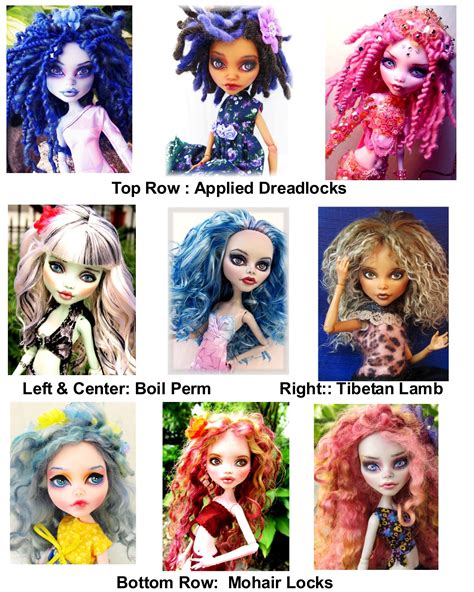 8+ First Class Cute Monster High Doll Hairstyles