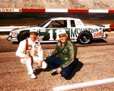 Darrell Waltrip Junior Johnson Mountain Dew Close Up X Glossy