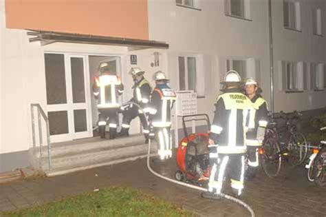 Sieben Verletzte Nach Brand Im Mehrfamilienhaus In Erding