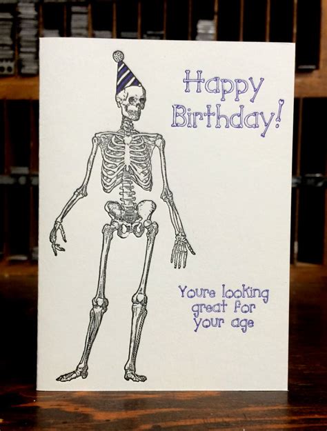 Skeleton Birthday - Etsy