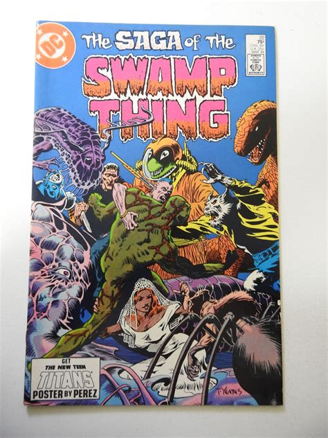 The Saga Of Swamp Thing Vf Condition Comic Books Copper