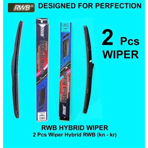 Jual Wiper Depan Toyota Rush Terios Hybrid RWB Premium 1set 21 18