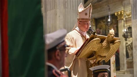 Genova Cerimonia In Memoria Delle Vittime Del Crollo Della Torre