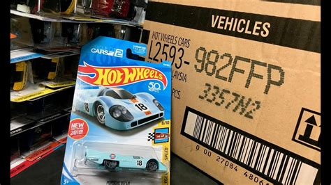 Lamley Unboxing Hot Wheels Us F Case Youtube