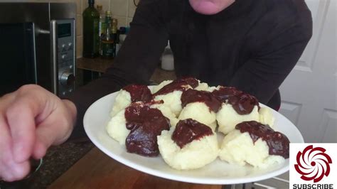 Semolina Dumplings With Chocolate Cream Recipe Youtube