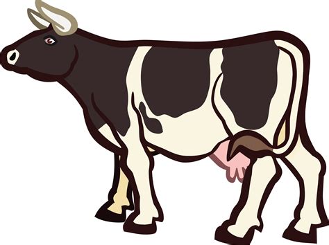 Корова картинка png