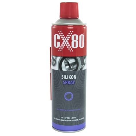 Smar Silikonowy CX80 w sprayu SILIKON SPRAY 500ml za 39 99 zł z