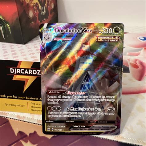 Pokémon TCG Duraludon VMAX Crown Zenith 104 159 Holo Ultra Rare eBay