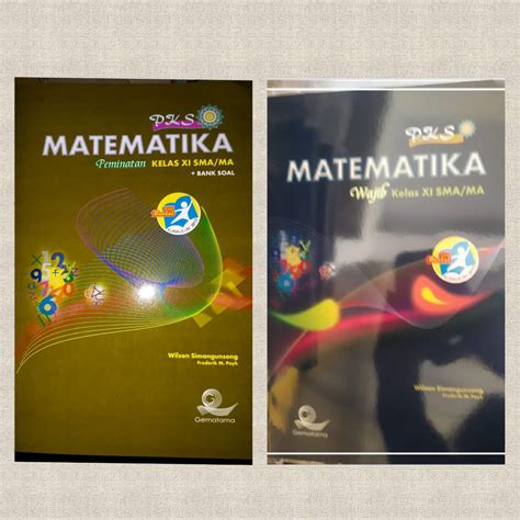 Jual Paket Pks Matematika Sma Kelas Wajib Dan Peminatan Shopee