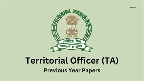 Ta Officer Previous Year Question Papers