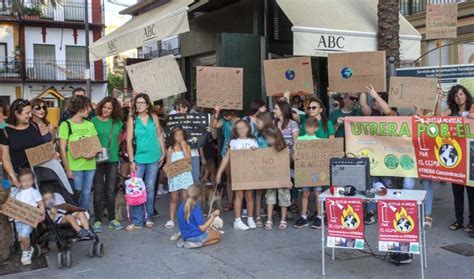 Manifiesto en Utrera contra el cambio climático 2019 Plataforma