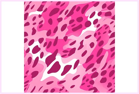 Pink Leopard Skin Seamless Pattern Graphic By Forhadx5 · Creative Fabrica