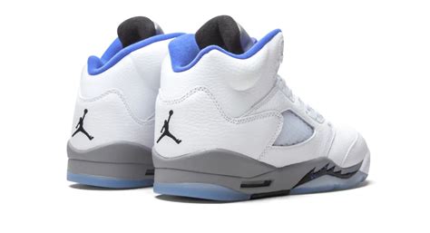 Jordan 5 Retro White Stealth 2021 Gs