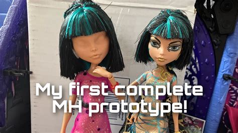 Unboxing My First Complete Monster High Prototype Doll Review And